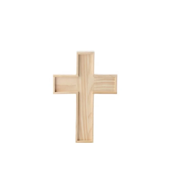 Unfinished Wooden Crosses for Painting and Crafting