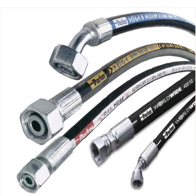 Parker stainless steel flexible hose assemblies hydraulic pressure hose assembly parker hose professional custom