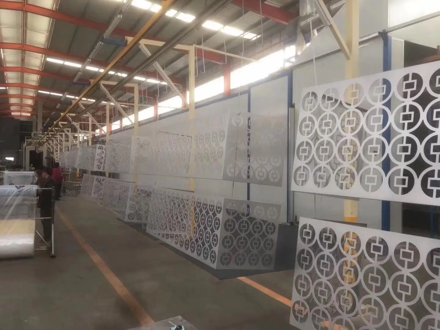 Custom Laser Cutting Curtain Walls Aluminum Honeycomb Panel Aluminum Perforated Metal Sheet