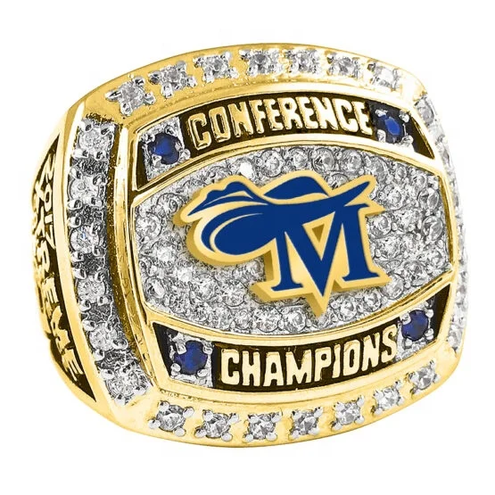 Custom Football Championship Rings Softball Basketball Baseball Cheer Tournament Youth Champions Ring for Men and Women