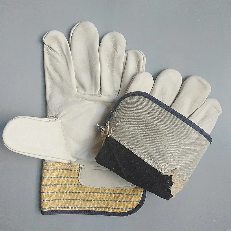 High on Demand Gloves Protective and Safe Cow Grain Leather Canadian Gloves from China Exporter and Manufacturer
