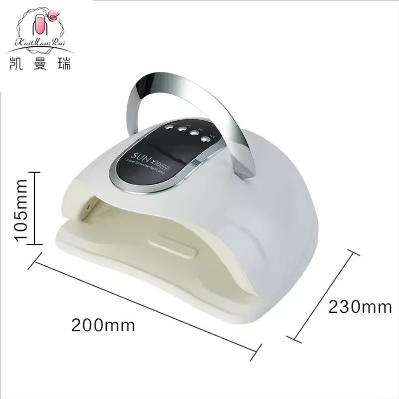 2024 Newest design SUN X10 Max 220/280W New  UV LED  Nail Lamp Smart Gel Nail Led Lamp OEM Gel Polish UV/LED lamp