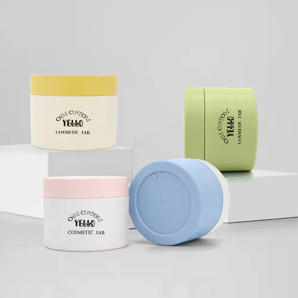 Good Price 250G Custom Size Wholesale Beauty Containers Small Plastic Cosmetic Jar