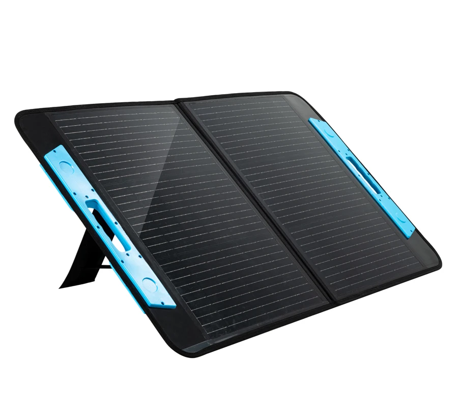 Intenergy 100w Portable Solar Panel Charger, Waterproof, Foldable & Lightweight for Camping and Traveling