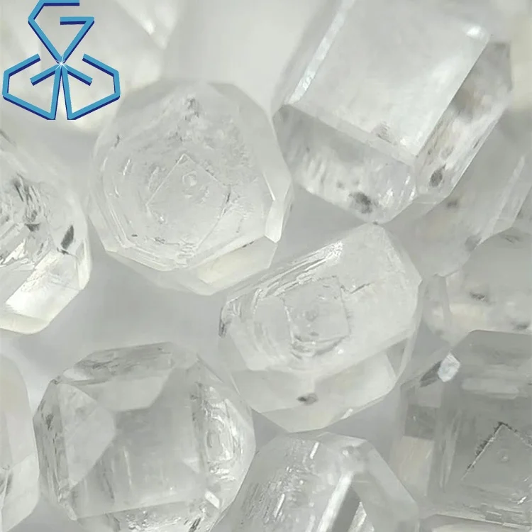 
Factory Cheap Price Lab Grown Diamond HPHT White Rough Diamond 