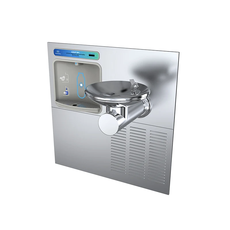 Stainless Steel Drinking Fountain Wall Mounted Water