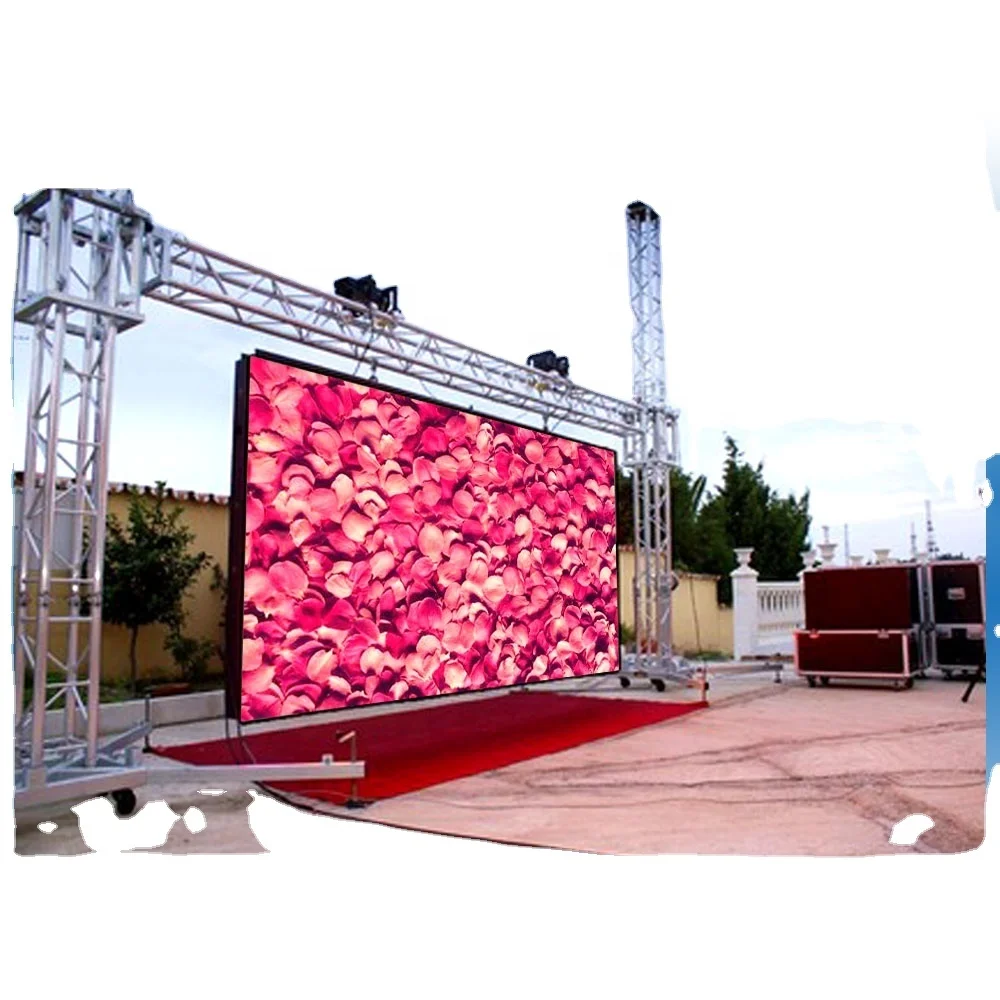 500x500mm Indoor Outdoor Giant Stage Background Led Video Wall P2.6 P2.9 P3.91 P4.81 Seamless Splicing Rental LED Display Screen