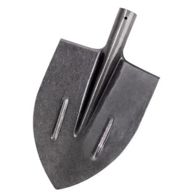 High Quality 50MN Steel shovel Head Garden Tool Round Point Shovel factory shovel head