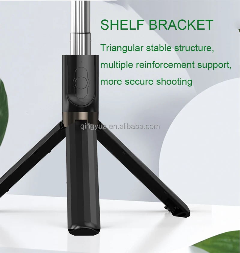 Premium Handheld Selfie Suitable for smartphones cameras Desktop Stand Tripod Stand Phone Stand Flexible Selfie Stick