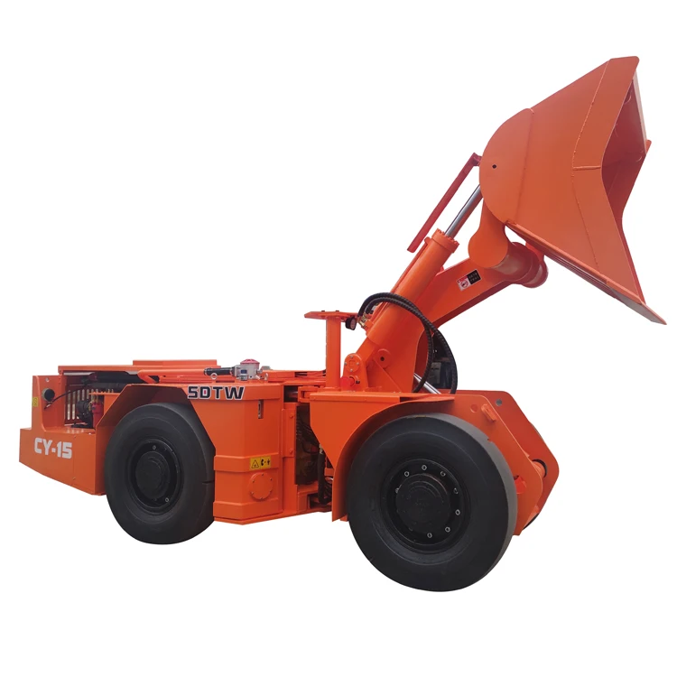 4T 2m3 2.5 yds made in china high quality diesel underground wheel Loader / Scooptram / LHD