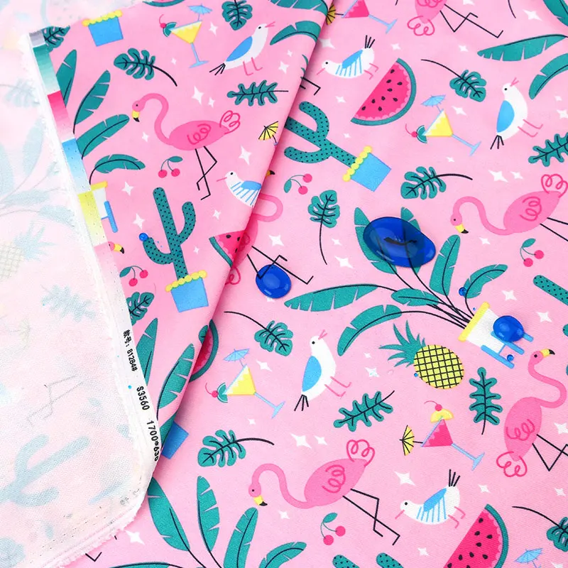 Оптовая Продажа полиэстер PUL ткань пальто с ТПУ водонепроницаемый Многоразовые подгузники происхождения ткани Эко-дружественных 280 печать