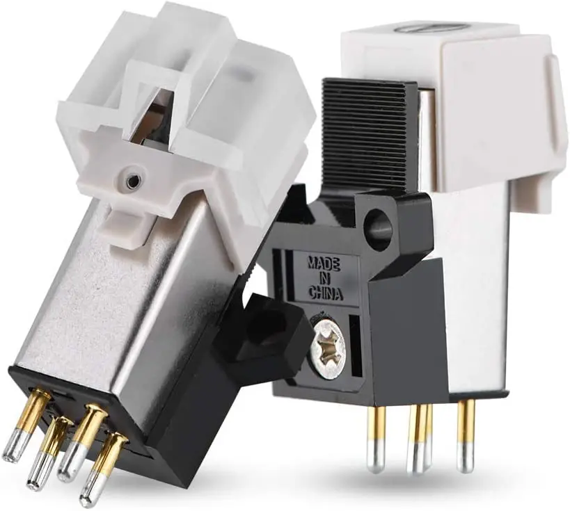 Replacement Phonograph Cartridge with Conical Stylus for P Mount Turntables