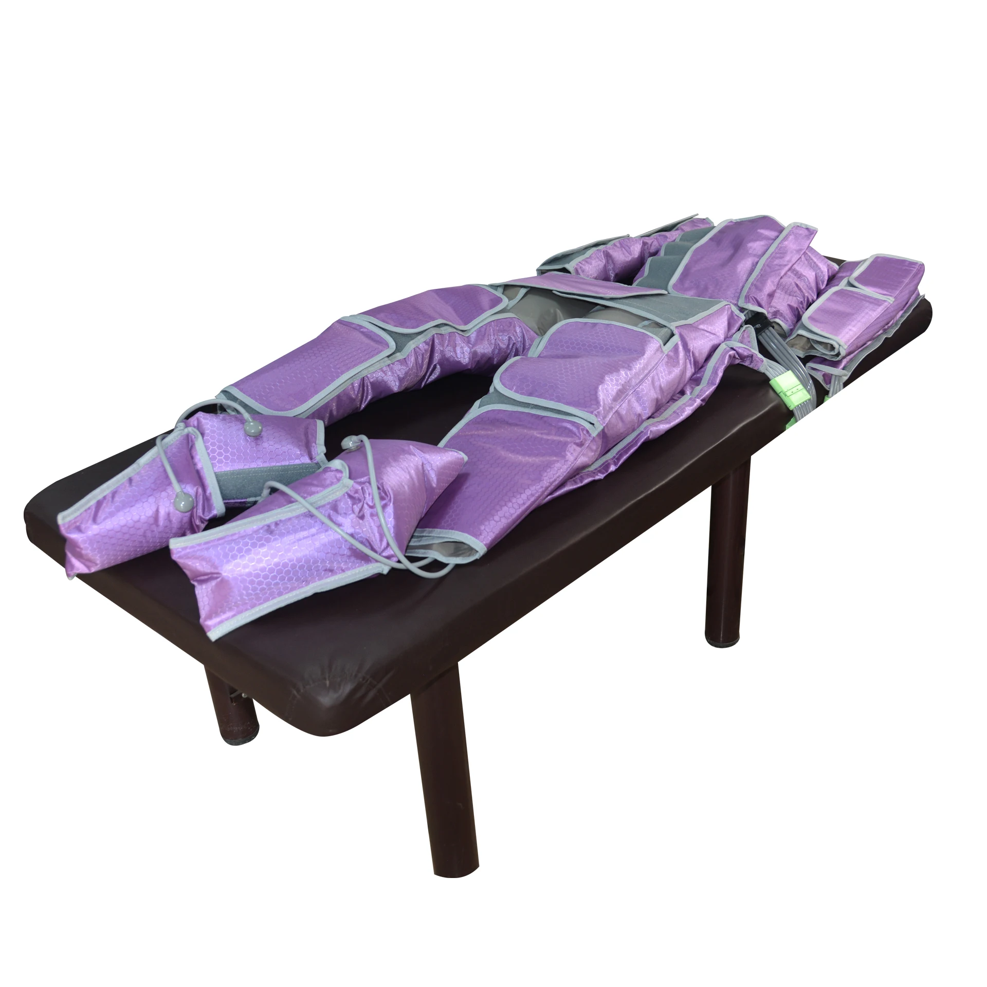 24 airbags china pressotherapy boots&balancer pressotherapy machine with purple slimming suit