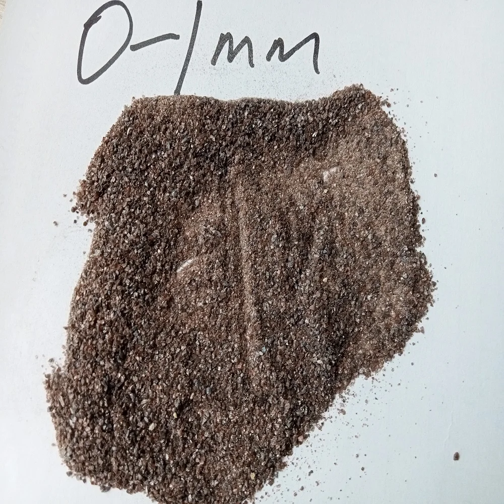 Al2O3:95%  0-1-3-5mm brown fused alumina