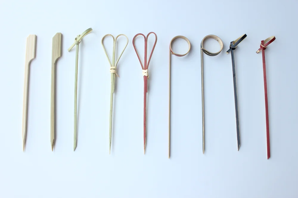 Jimao Red Pearl Black Rods Custom Cocktail Garnish Pick Decorative Drink Sticks Silver Fruit Toothpicks Bar Tools 46 Design