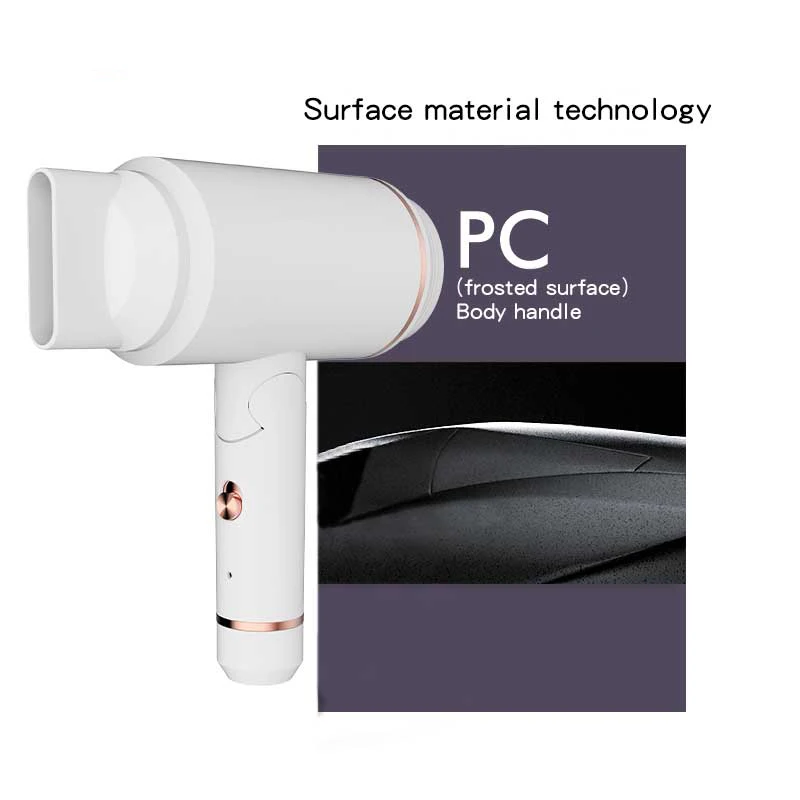 Горячая Распродажа 2022 беспроводной фен с отрицательными ионами профессиональный Быстросохнущий бытовой электрический холодным и горячим воздухом