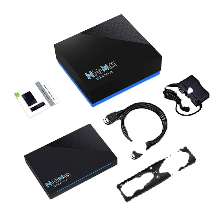 Quad-Core 64bit LED Display Smart TV Box 4G/32G Android 11 Mini Android TV Box 8K Customize TV Box