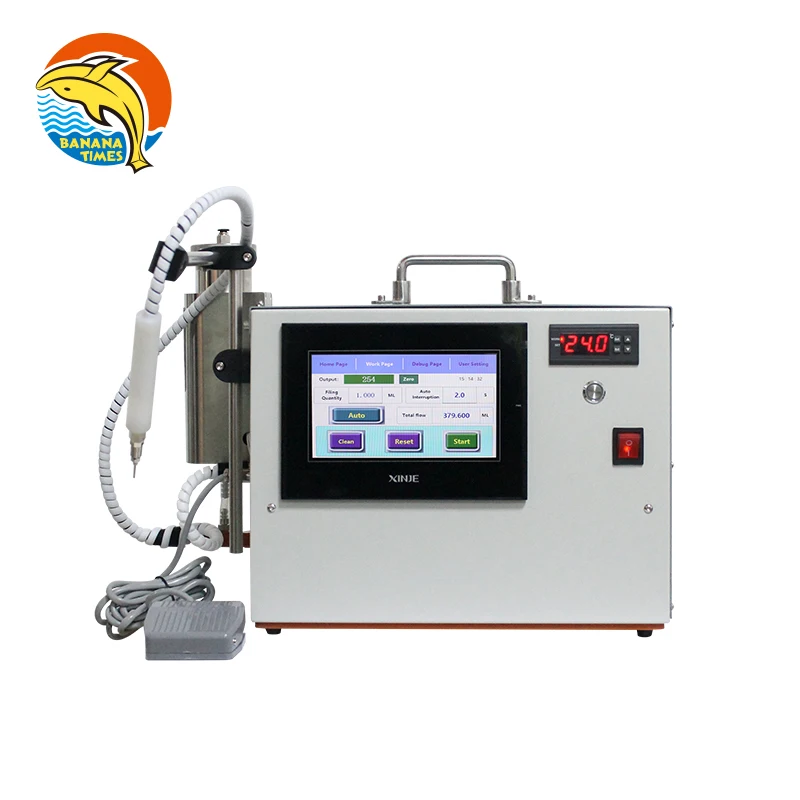 
Banana Times High Accuracy TF-M Empty Cbd Oil Cartridge Filling Machine Aerosol Filling Machin 