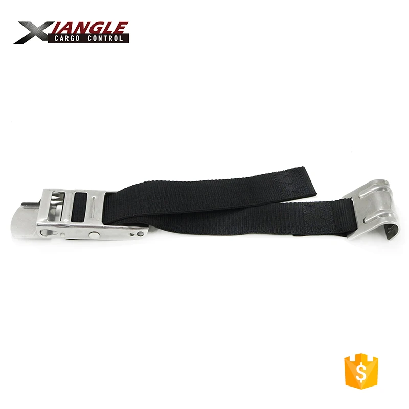 2 inch 50mm truck direct manufacturer polyester ratchet tie down straps overcentre buckle with strap double j hook