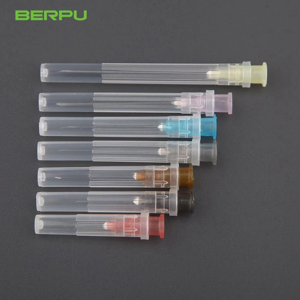 Factory Direct Supply Sterile Hypodermic Needle Extra Fine and Sharp Needles 21g 23g 25g 27g For Virtually Painless Injection