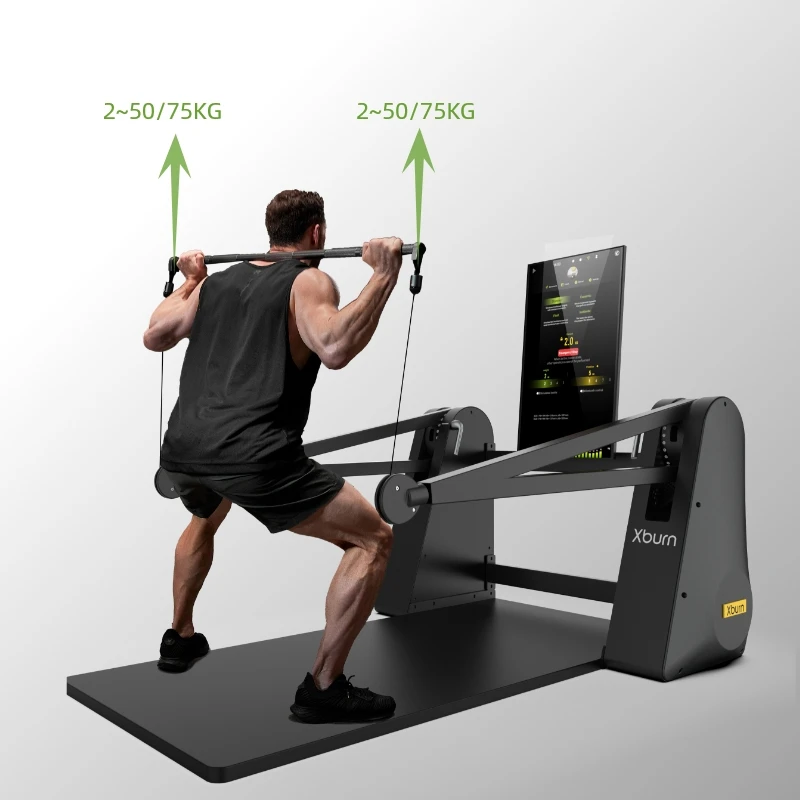 Xburn GYM Master dual-motor resistance units and adjustable angle force arms smart comprehensive training device gym equipment