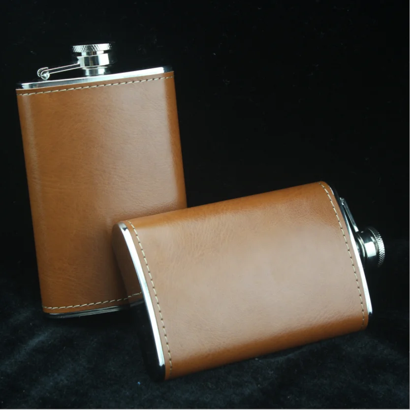 wholesale hip flasks 6 oz 8 oz stainless steel liquor flask