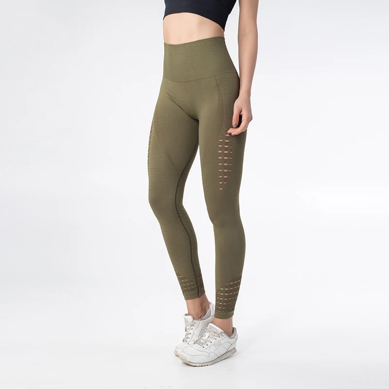 Wholesale Private Label Fitness Yoga Wear Workout Tights Gym Leggings High Waist Yoga leggings for women