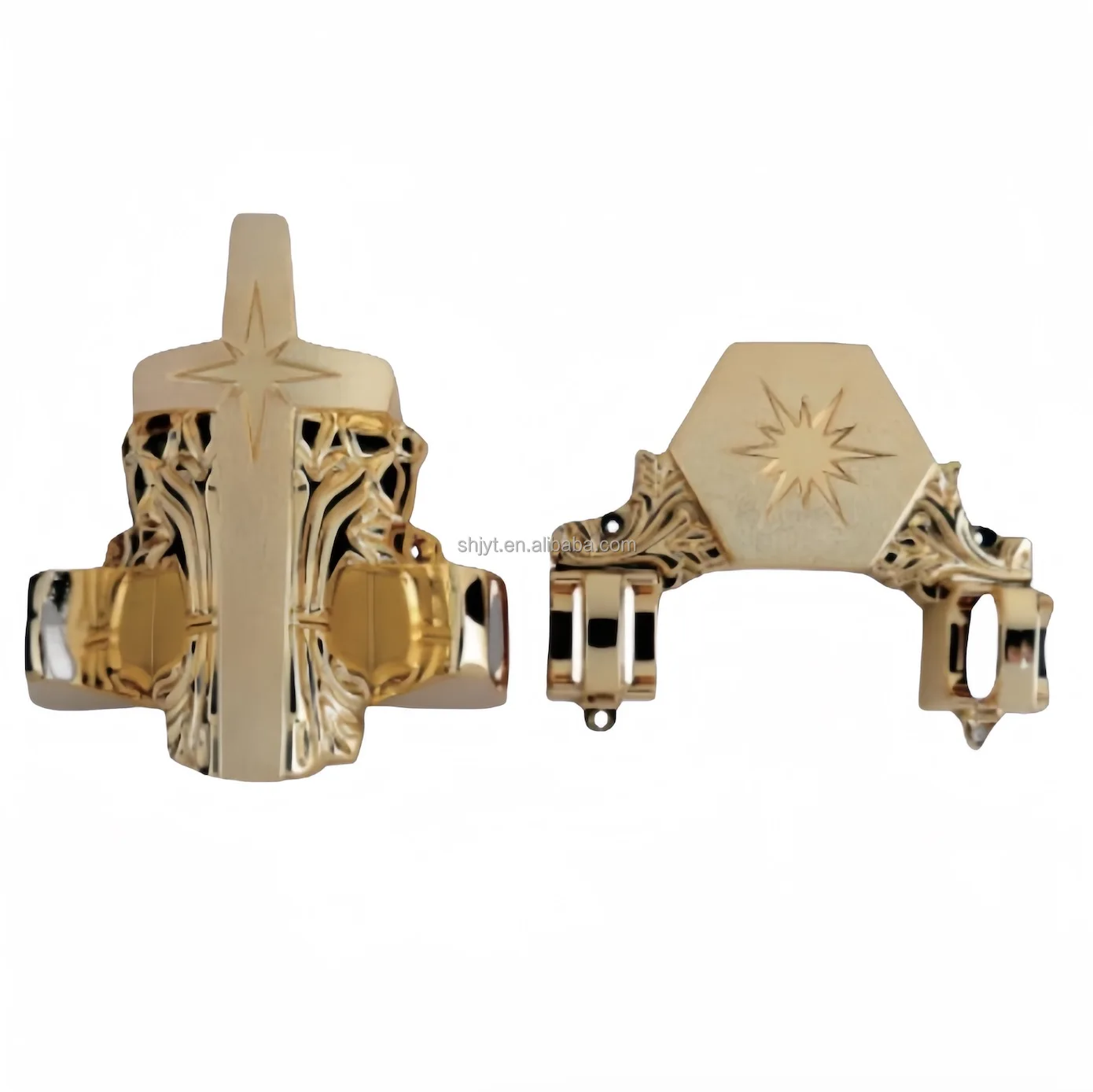 Factory Directly Wholesale Coffins Caskets European Style Plastic Coffin Corners Imported Casket