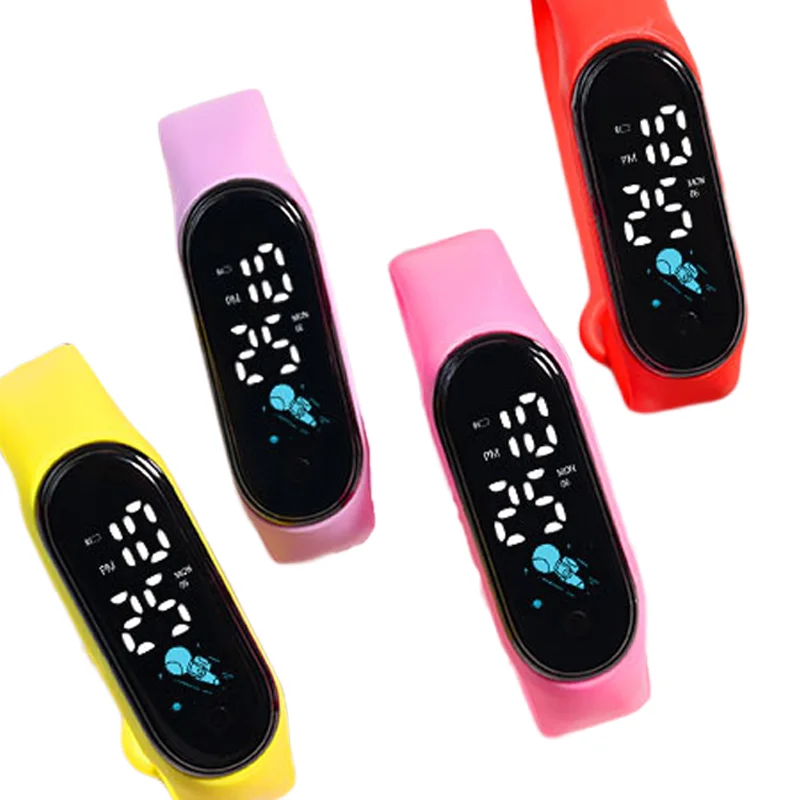 Manufacturer Made LED Bracelet Watch - Fashionable M8 Space-themed Student Electronic Watch