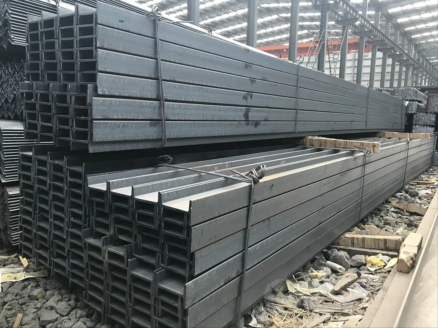H beam ASTM A36 A992 Hot rolled welding Universal beam Q235B Q355B I beam channel steel Galvanized H steel Structure steel