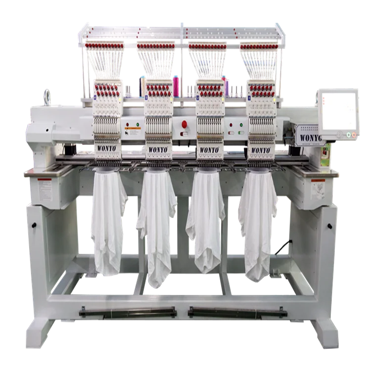 4 Head Computer Embroidery Machine Price for WONYO Embroidery Machine