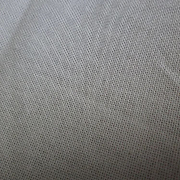 JC-13068 100% cotton lining Unbleached Woven Plain Combed  Cotton  Fabric Stock