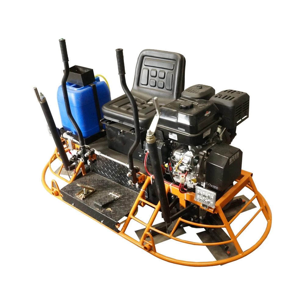 JM80B concrete polishing helicopter ride on power trowel used for sale