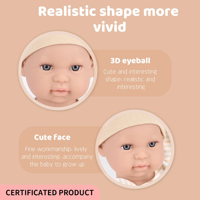 Zhorya Custom Vinyl Doll Bebe Reborn Silicone Baby Doll