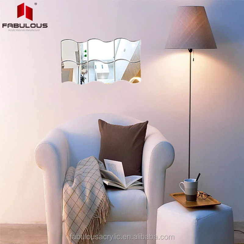 Wholesale modern custom size wall mirror house decoration home diy wall decoration nursery wall decor