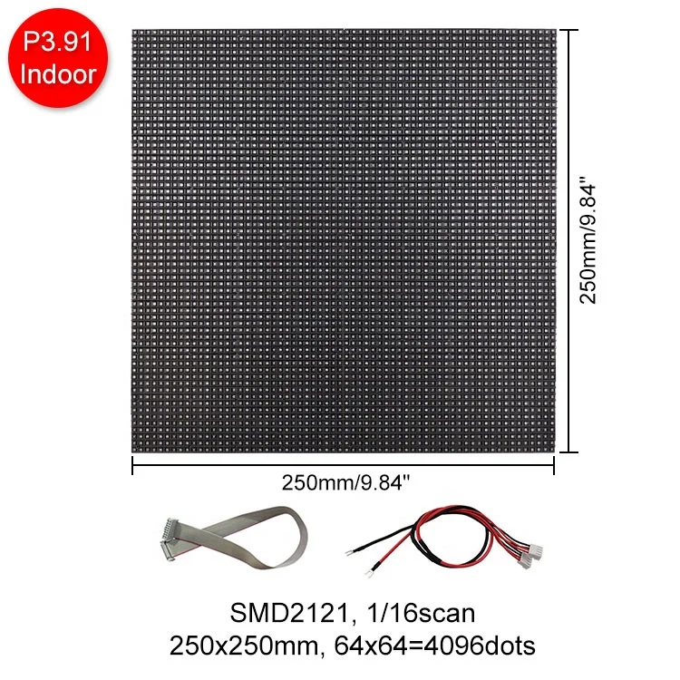 P3.91 Indoor Led Display Size Can DIY Led P3.91 Indoor Screen for E-sports Competition Church 4S Shop Stage Show Video Use