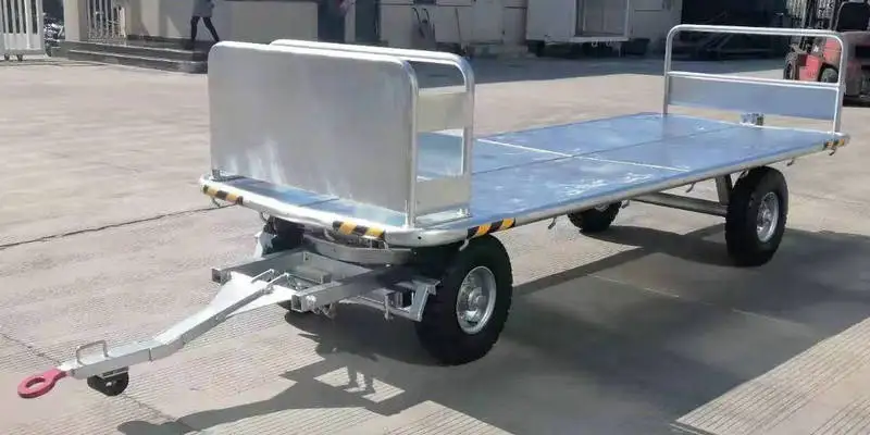 Airport Baggage Cart Aircraft Trolley Cart
