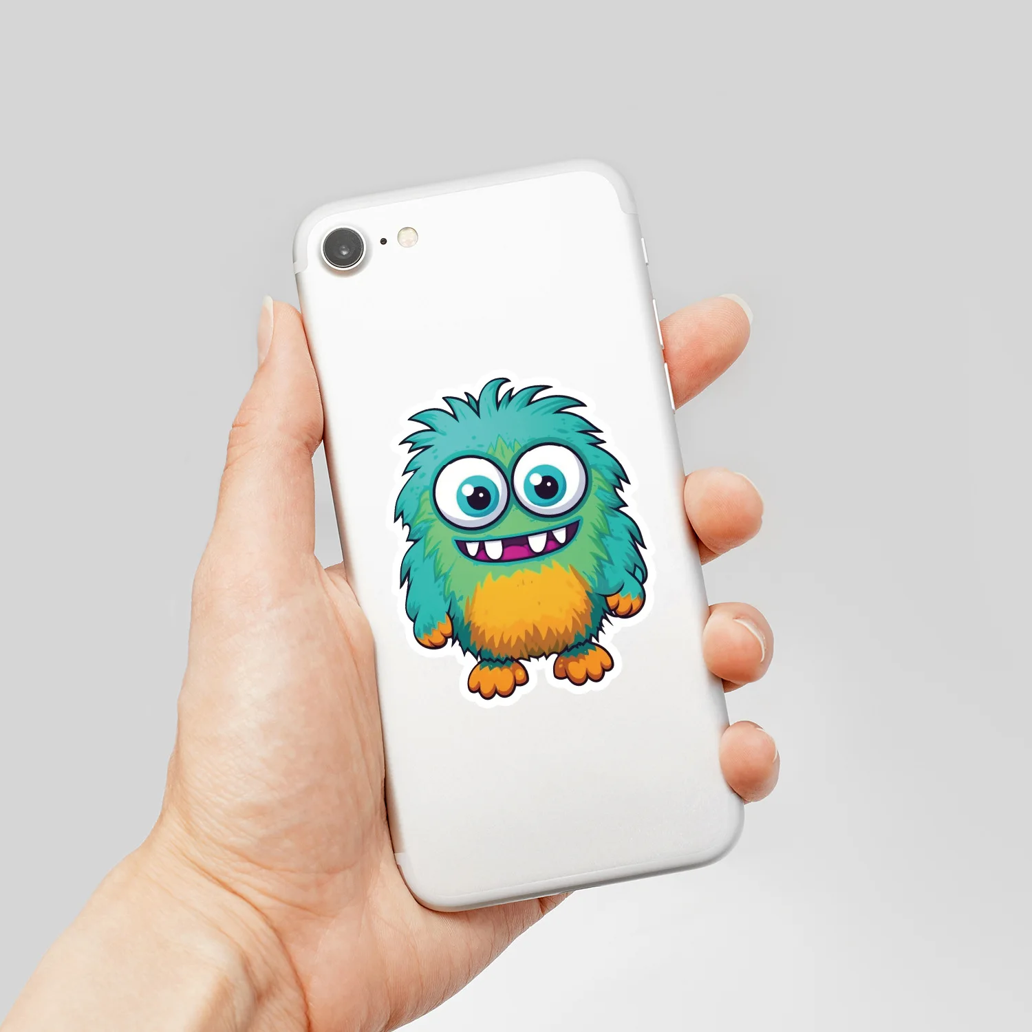 ZY2576H 50Pcs Cartoon Little Monsters Decorative Sticker For Teen Laptop Skateboard Luggage Guitar Scrapbook Art Vinyl Stickers