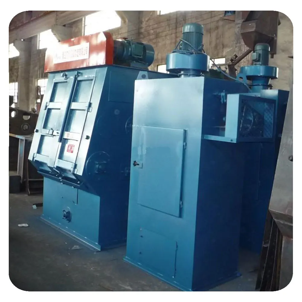 Q3210 small tumble shot blasting machine for rust removal