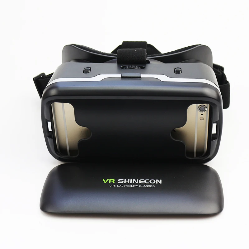 Shinecon 6 0 Очки виртуальной реальности VR 3D очки гарнитура шлем для 4-6 дюймов смартфон Google Cardboard с