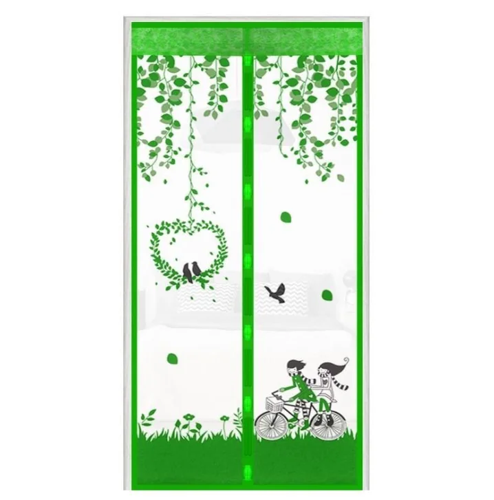 magnetic screen door with long magnets