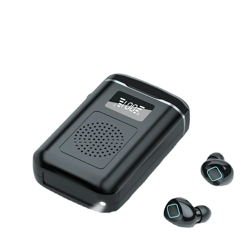 
Multifunctional 4 in 1 Wireless Earphone Super Stereo Sound Earphones 4000mAh Power Bank Charging Case Headset 