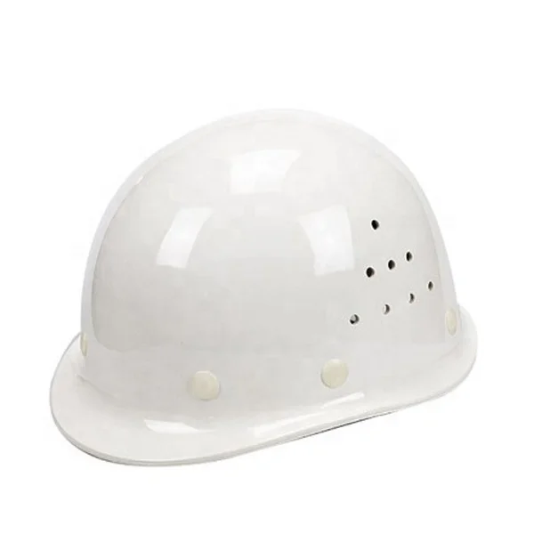 High quality fiber glass safety helmet construction