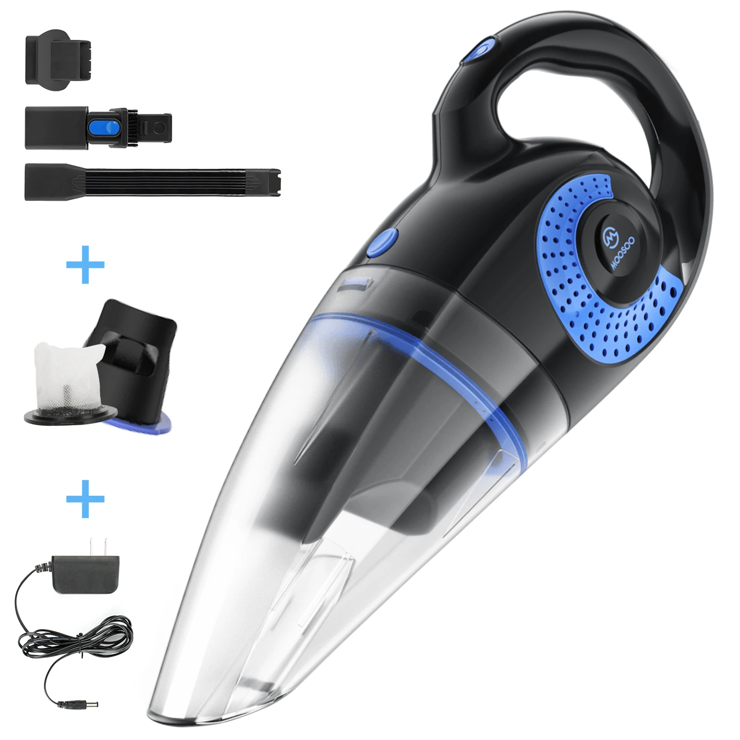 MOOSOO M4 Wet And Dry Handheld Vacuum Cleaner Cordless High Power Car Wireless Handheld Car Vacuum Cleaner Car Air Pump Handheld