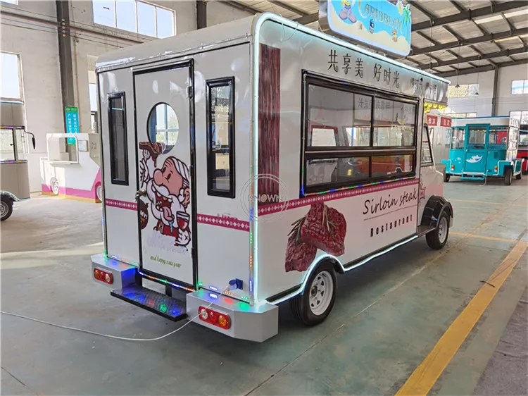 OEM 2025 новая тележка для продажи кофе трейлер еды фургон подачи мороженого поставщик грузовиков киоск хот-догов