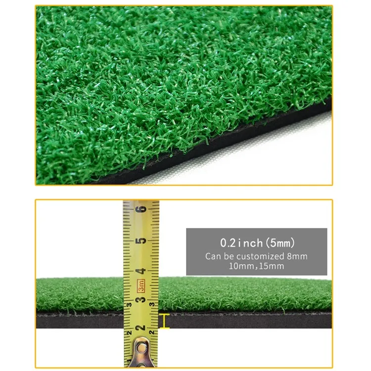 Hot Selling Indoor Outdoor High Quality EVA Base Mini Driving Chipping Training Mat Artificial Grass Golf Mat