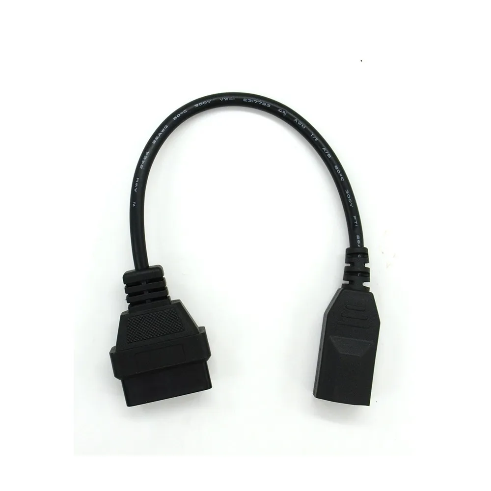 16 pin OBD 2 OBD2 female to 3 pin adapter Cable for honda Motorcycle
