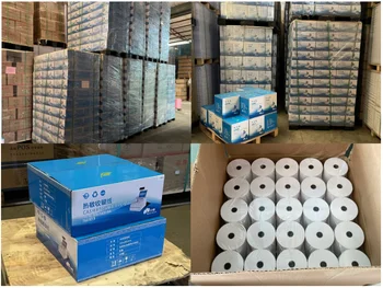 Factory price thermal paper roll width 80mm 57mm high quality bulk goods