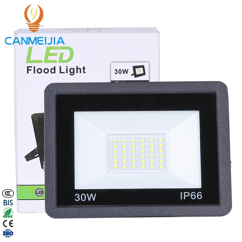  Ультра тонкая фабричная оптовая цена на открытом воздухе IP66 smd 3000lm 30 Вт прожекторное светодиодное освещение/светодиодное освещение светодиодный