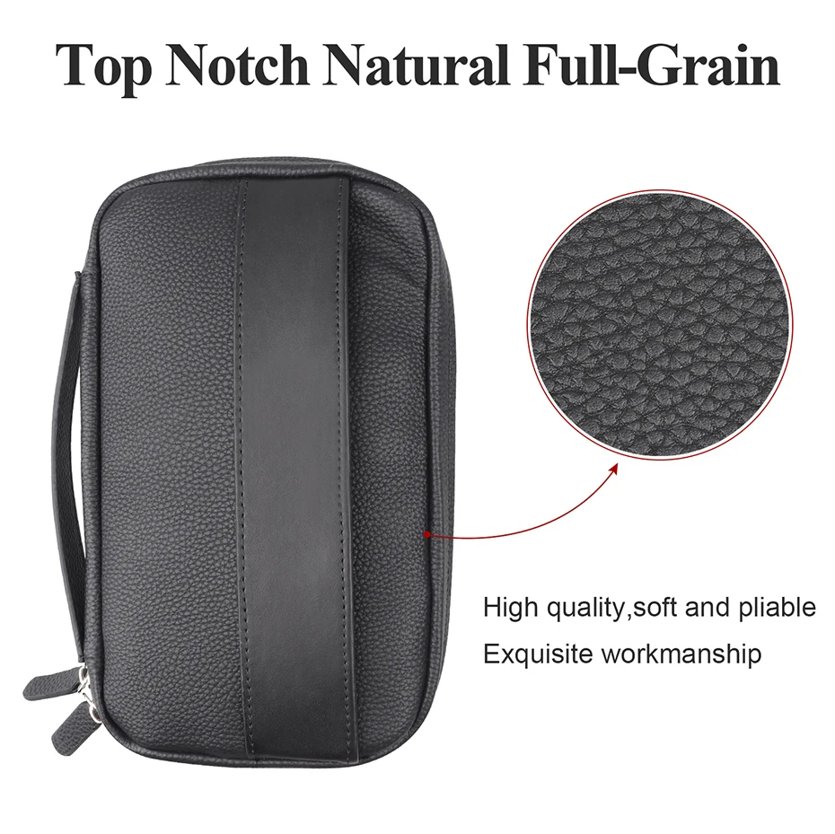 Amazon Aliexpress hot sell Cigar Bag PU Leather Humidor Travel Cigar Case for Cutter Lighter and Tobacco Cigarettes